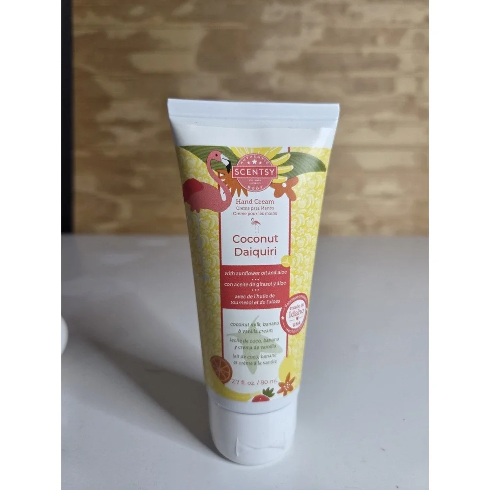 Scentsy Hand Cream - Coconut Daquiri - ***BRAND NEW*** 2.7 Fl oz Travel‎